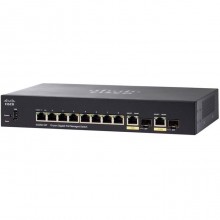 Коммутатор Cisco CatalystSB SG350-10P-K9-EU