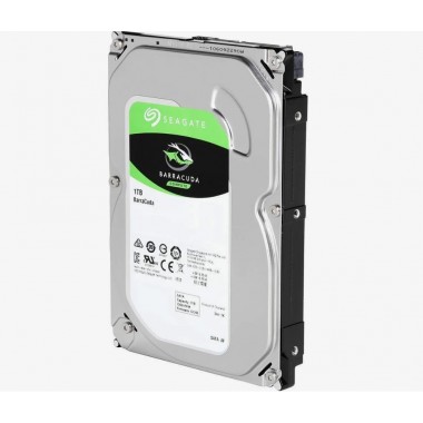 Жесткий диск SSHD SATA Seagate 1000Gb (1Tb HDD + SSD 8 ГБ),ST1000DX002, FireCuda Guardian, 64Mb buffer, NCQ